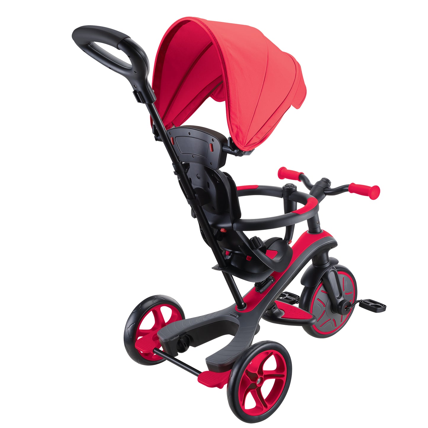 Þríhjól Trike 4in1 - Rautt