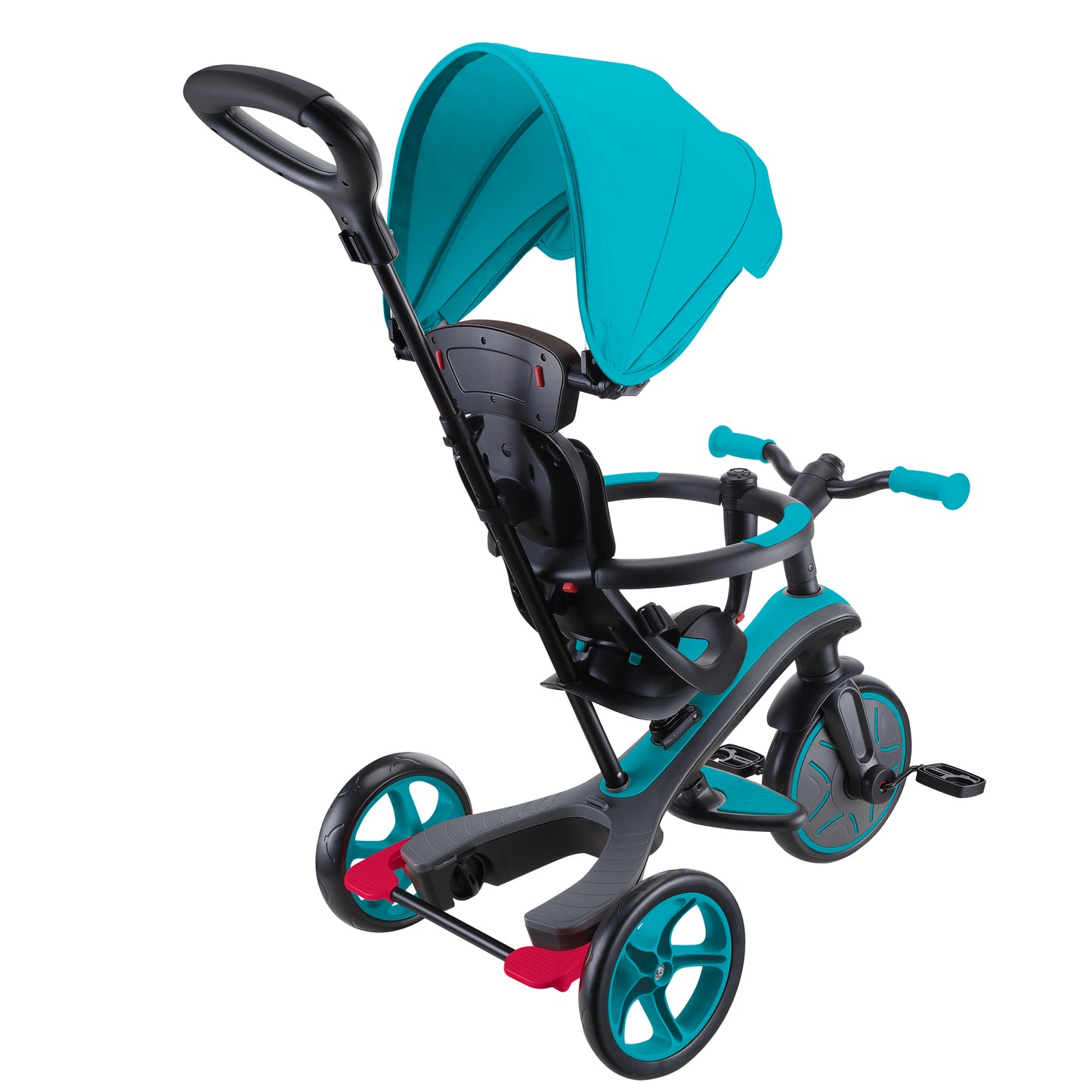 Þríhjól Trike 4in1 - Blágrænt