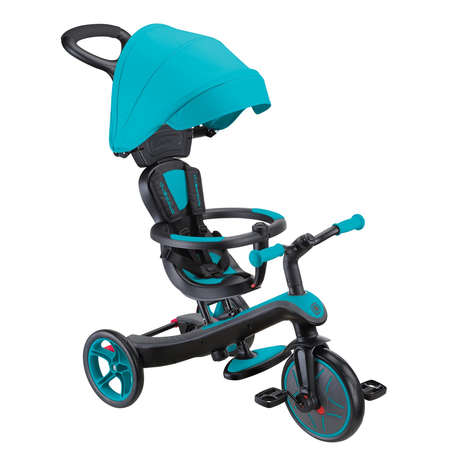 Þríhjól Trike 4in1 - Blágrænt