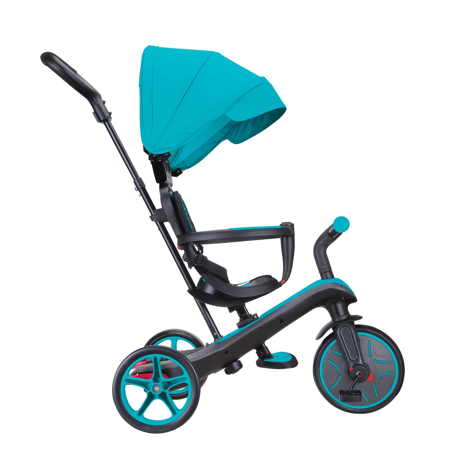 Þríhjól Trike 4in1 - Blágrænt