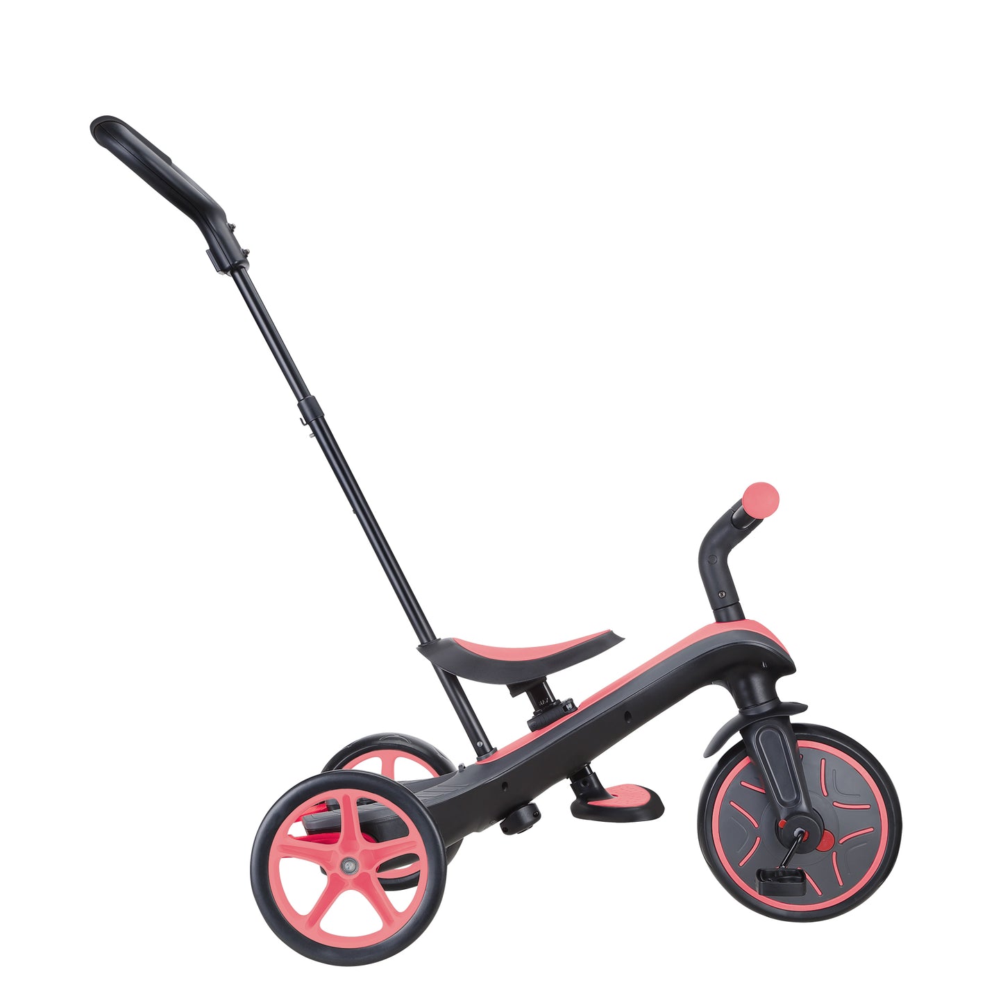 Þríhjól Trike 4in1 - Kóralbleikt