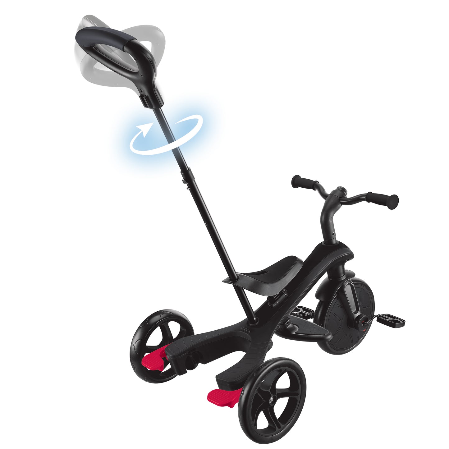 Þríhjól Trike 4in1 - Svart
