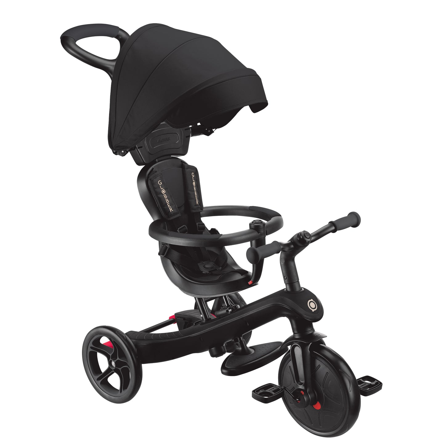 Þríhjól Trike 4in1 - Svart