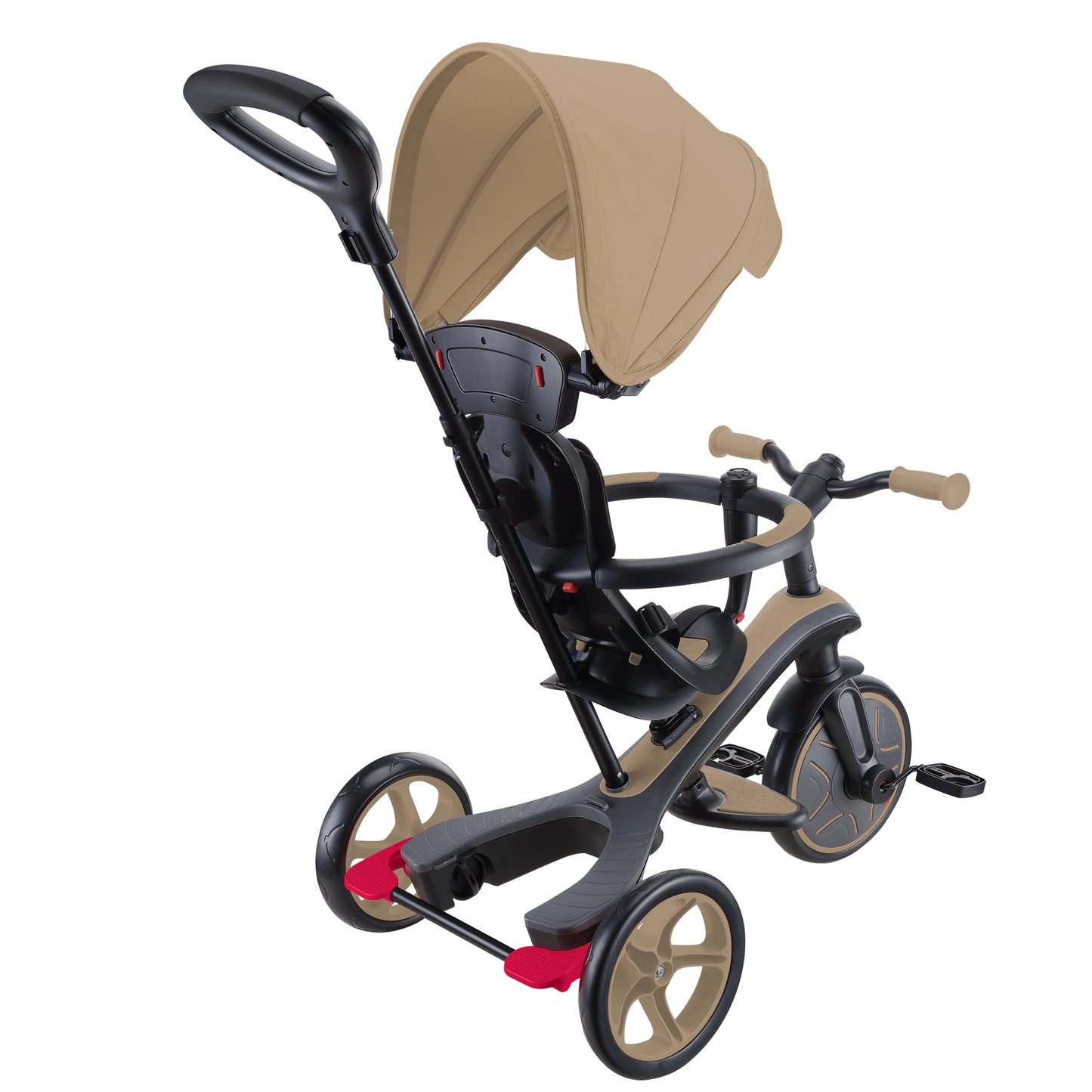 Þríhjól Trike 4in1 - Ljósbrúnn