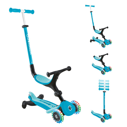 GO UP ACTIVE 360 lights Blágrænt