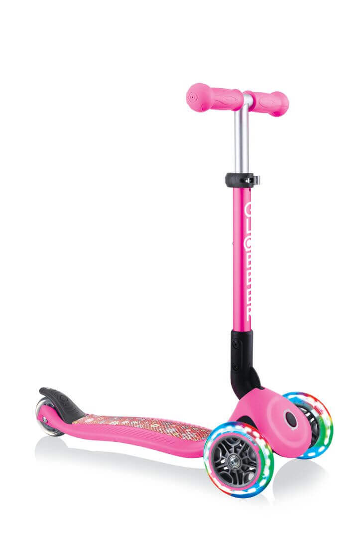 GLOBBER JUNIOR foldable fantasy lights - neon bleikt blóma