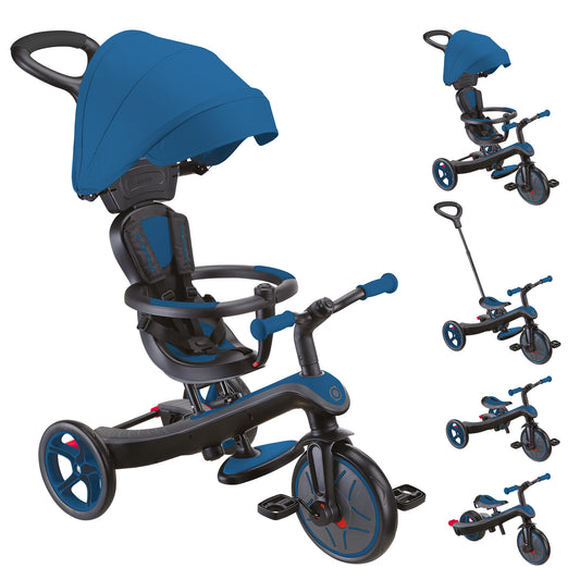 Þríhjól Trike 4in1 - Kóngablátt