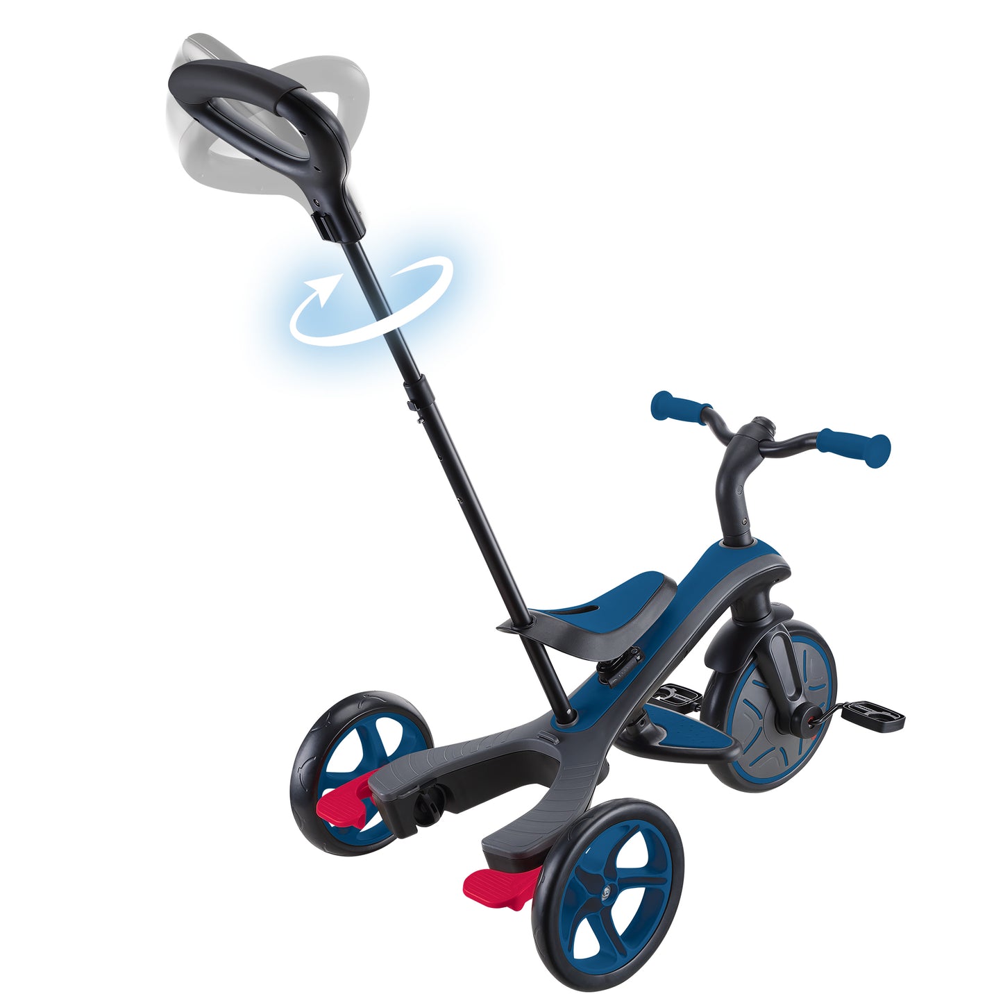 Þríhjól Trike 4in1 - Kóngablátt