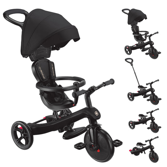 Þríhjól Trike 4in1 - Svart